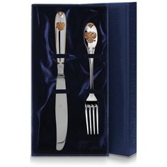 АргентА Набор столовый "Единство" (2 пред в+н) ч/п+футляр