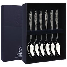 АргентА Набор чайных ложек "Морозко" (6 предметов)