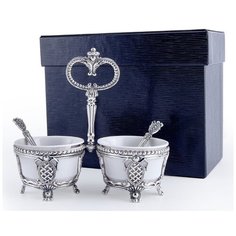 АргентА Набор для специй из серебра с чернением "Меценат" №2