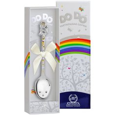 АргентА Ложка детская DODO "Ангел" с позолотой