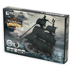 Пазл REZARK 3D Корабли Месть Королевы Анны (STH-003), 308 дет.