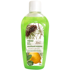 Северная жемчужина Пена для ванн Хвойные ванны Сосна и цитрус, 1 л