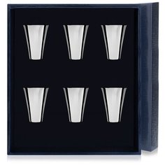 АргентА Стопки из серебра "Гладкая" (6 шт.)