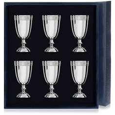 АргентА Набор рюмок №1 с рисунком "Квадрат" (6 предметов)