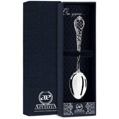 АргентА Ложка чайная "Барокко" с чернением