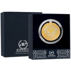 АргентА Закладка д/книг с логотипом "Бабочка" ч/п +футляр