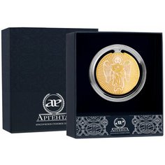 АргентА Закладка д/книг с логотипом "Ангел" ч/п+футляр