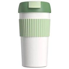 Термокружка Xiaomi Kiss Kiss Fish Rainbow, 0.49 л green/white