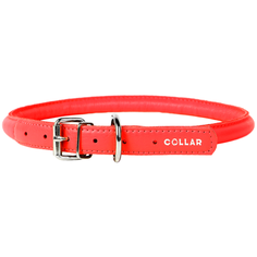 Ошейник COLLAR Glamour круглый 2241 25-33 см красный