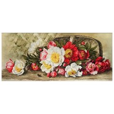 NOVA SLOBODA Набор для вышивания Цветочная корзина 19 х 43 см (СВ3103)