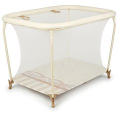 Манеж GLOBEX Классик бежевый/игрушки