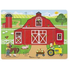 Рамка-вкладыш Melissa & Doug Вокруг фермы (42800M), 7 дет.