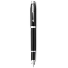 PARKER перьевая ручка IM Essential F319, черный цвет чернил