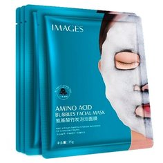 Images Тканевая кислородная маска Bubbles Amino Acid, 25 г, 4 уп.