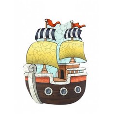 Пазл Woodland Кораблик (147101), 112 дет.
