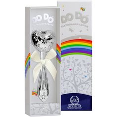 АргентА Погремушка "Сердце с цветами"