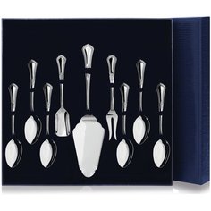 АргентА Набор чайный "Фаворит"(9 пред лч+лоп+в/л+сов)+футляр