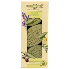 Набор мыла кускового Aphrodite Ароматные травы с лавандой, шалфеем и лимоном, 85 г, 3 шт.
