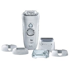 Эпилятор Braun 7561 Silk-epil 7 белый/серый
