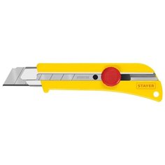 Монтажный нож STAYER 09173_z01 желтый