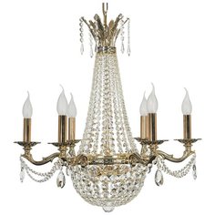 Люстра Arti Lampadari Amelia E 1.6.6.502 GB, E27, 420 Вт