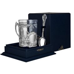 АргентА Набор для чая из серебра "Визит" (3 шт.)