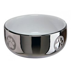 Миска TRIXIE 24799 керамическая 300 мл серебристый