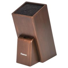 Fissman Подставка для ножей 11x11x26 см темное дерево