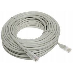 Патч-корд ExeGate UTP-RJ45-RJ45-C5e-PVC-CCA-30M 30 м, серый