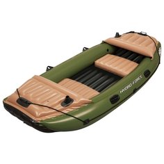 Надувная лодка Bestway Neva III (65008) коричневый/зеленый