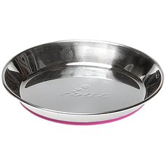Миска Rogz Anchovy 200 мл серебристый/розовый