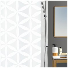 Штора для ванной Spirella Rania 180x200 белый