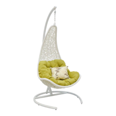 Подвесное кресло ЭкоДизайн Wind, белый