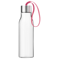 Бутылка для воды Eva Solo со шнурком 0.5 пластик, металл, силикон berry red