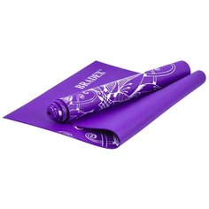 Коврик BRADEX SF 0405, 173х61х0.4 см фиолетовый рисунок