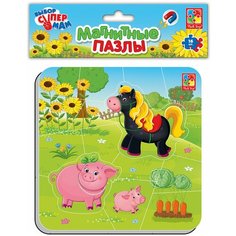 Пазл Vladi Toys Ферма (VT3204-11), 16 дет.