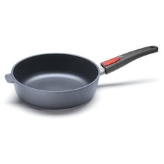 Сотейник Woll Diamond titan best 1724TB, 24 см, съемная ручка, черный