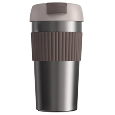 Термокружка Xiaomi Kiss Kiss Fish Rainbow, 0.49 л brown/silver