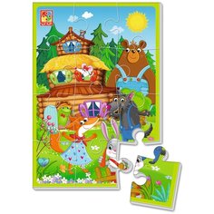 Пазл Vladi Toys Теремок (VT1103-68), 12 дет.