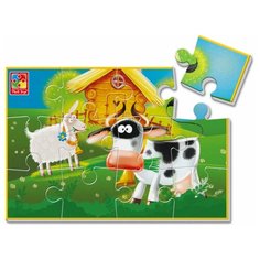 Пазл Vladi Toys Ферма (VT1103-84), 12 дет.