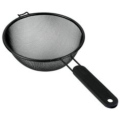 Metaltex Сито Futura 112518, 18 см, черный