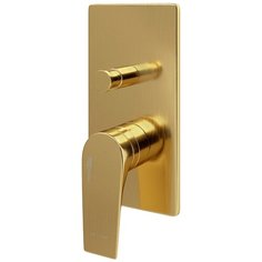 Смеситель для душа WasserKRAFT Aisch 5561 однорычажный встраиваемый матовое золото