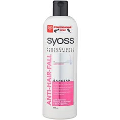 Syoss бальзам Anti-hair Fall Fiber Resist для тонких волос склонных к выпадению, 500 мл