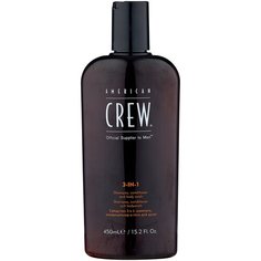 Шампунь, кондиционер и гель для душа American Crew 3-in-1 Classic, 450 мл
