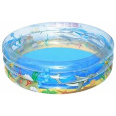 Детский бассейн Bestway Transparent Sea Life 51045