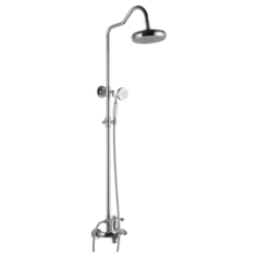 Душевая стойка Rose R0136 хром