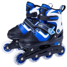 Раздвижные роликовые коньки Ridex Joker пластиковая рама р. 35 – 38