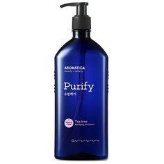 Aromatica шампунь Tea Tree Purifying бессульфатный для жирной кожи головы с чайным деревом, 400 мл