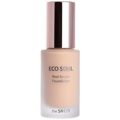 The Saem Тональный крем Eco Soul Real Serum Foundation, 35 мл, оттенок: 23 natural beige