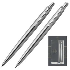 Набор пишущих принадл. PARKER Jotter Stainless Steel шар.ручка+карандаш